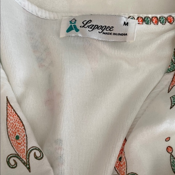 Cream V-Neck Sleeveless Resort Maxi Sundress - Picture 11 of 13